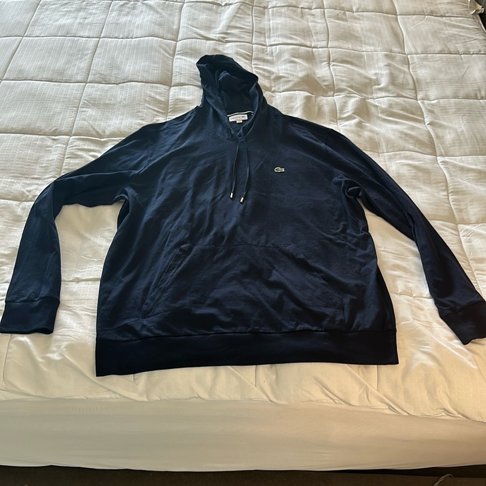 Lacoste men hoodie 3XL blue